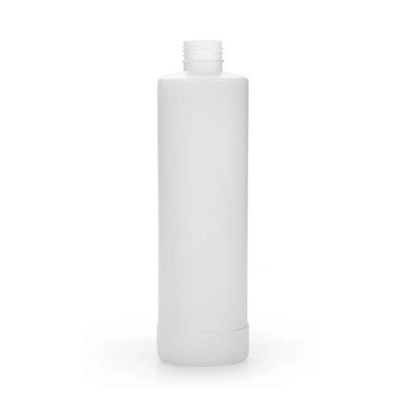 Prázdná láhev,  HDPE, bílá -transparentní, 500 ml - bez rozprašovače S80 28/410