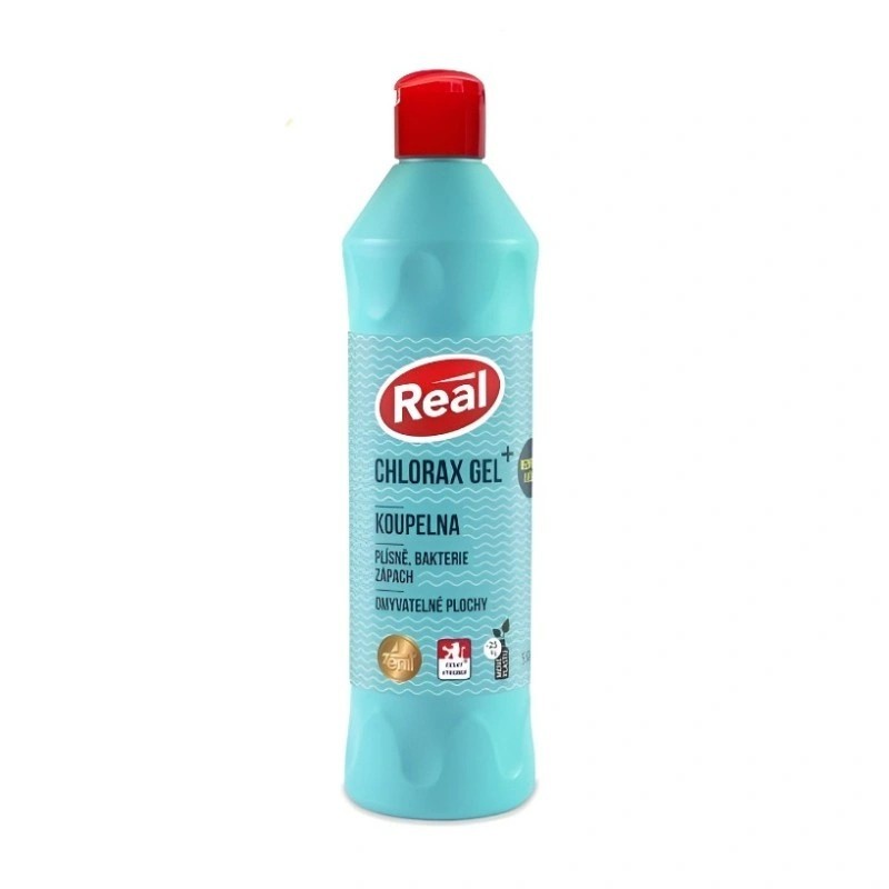 DOPRODEJ Real gel chlorax 550g gelový dezinfekční prostředek, expirace 22.8.2026