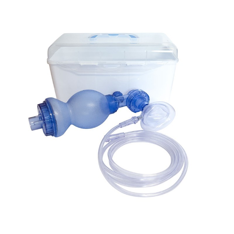 Resuscitátor PVC pre kojencov, 340 ml (set), jednorazový