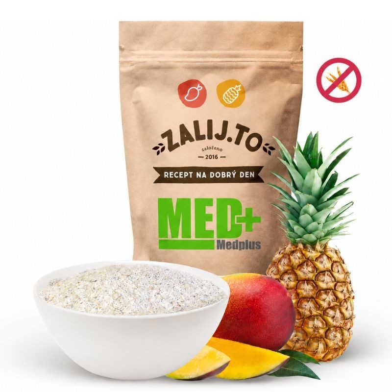 Rýžová BEZLEPKOVÁ kaše Medplus 500 g Tropická