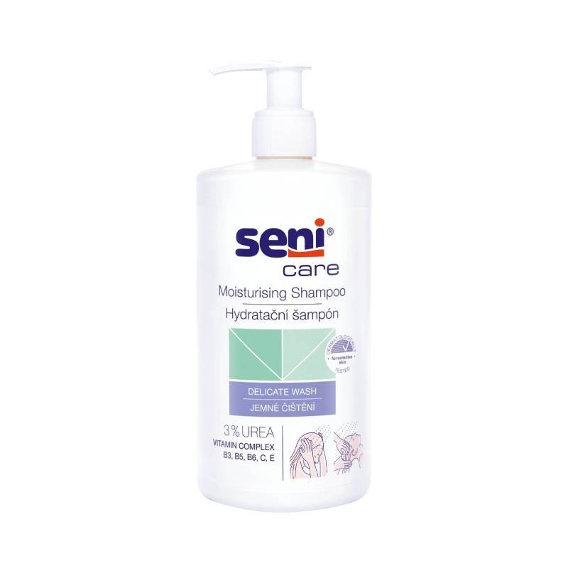 Seni Care hydratační šampon 3% urea, 500 ml