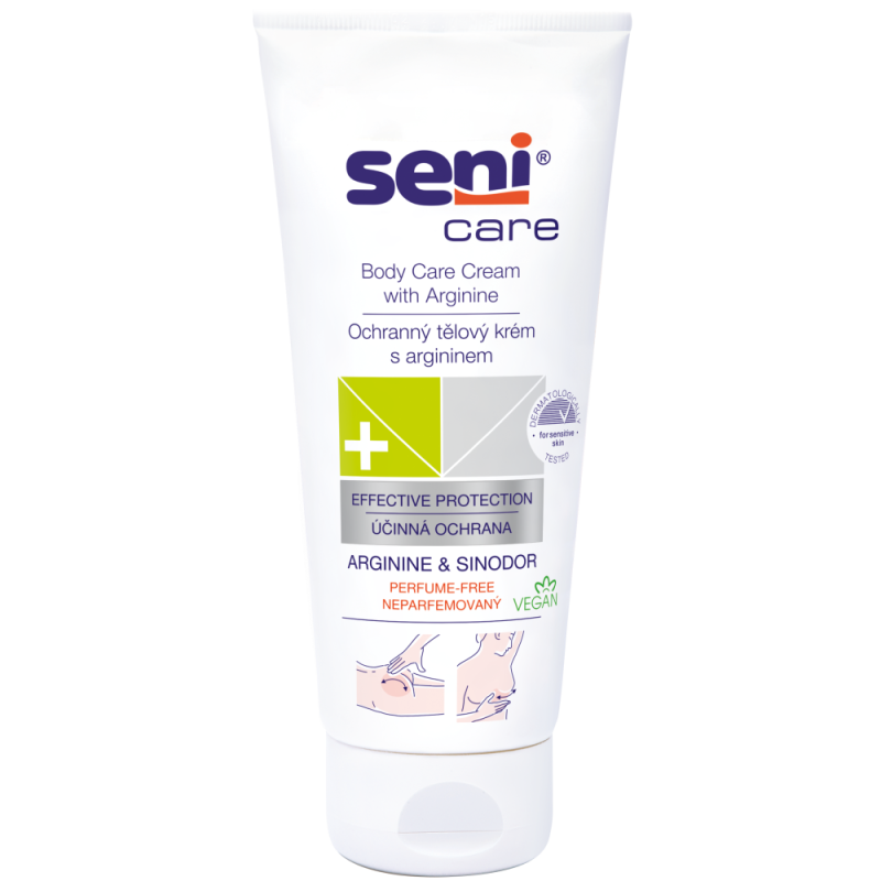 Seni Care ochranný telový krém s arginínom, 200 ml