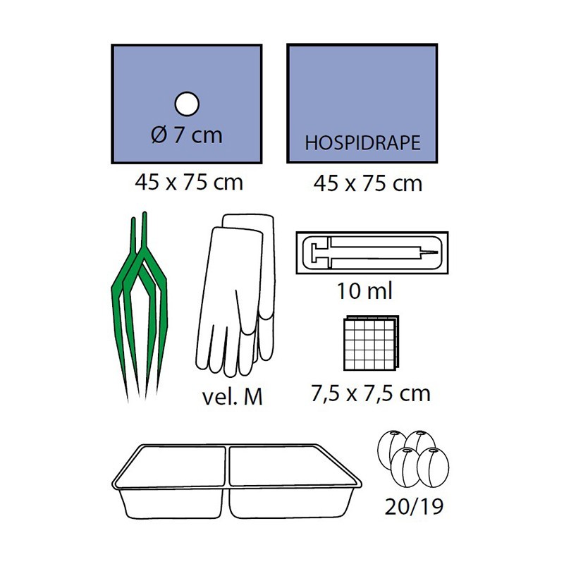 Set 163 pro močovou katetrizaci sterilní (SADA)