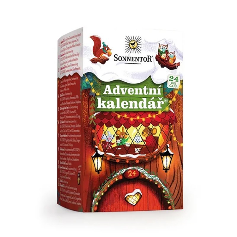 SONNENTOR Adventní kalendář 24 různých druhů čajů bio