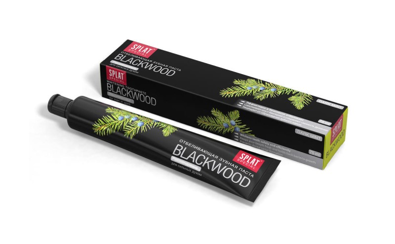 Splat BLACKWOOD zubní pasta, 75 ml, exp 01/2022