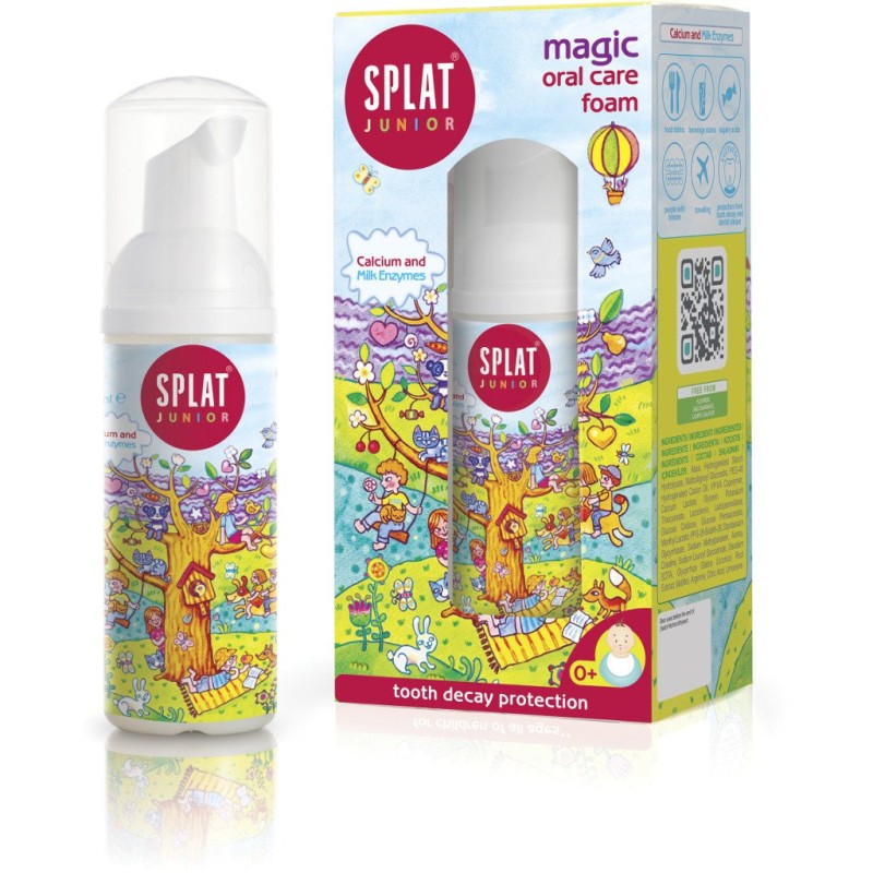 Splat JUNIOR magic FOAM s calciem, 50ml