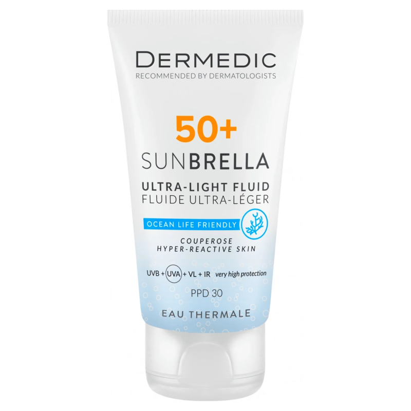 Sunbrella Ultra lehká emulze na opalování SPF 50+ kuperózní a hyperreaktivní pleť, 40 ml