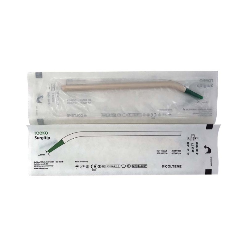 Surgitip-micro, odsávacie kanyly 2,8 mm, 100 ks