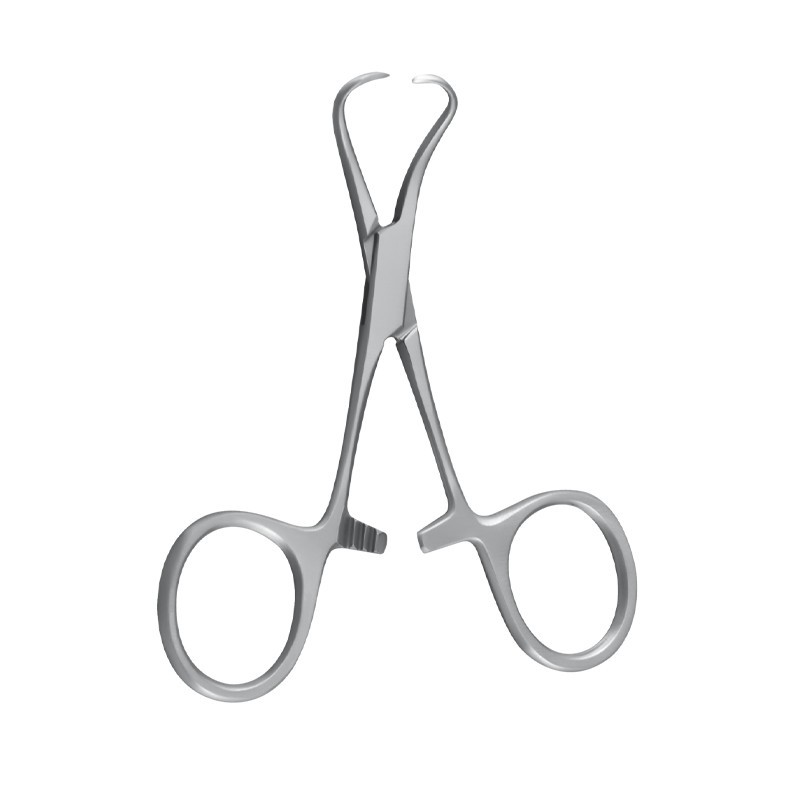 Svorka na operačné rúška Backhaus, 8 cm