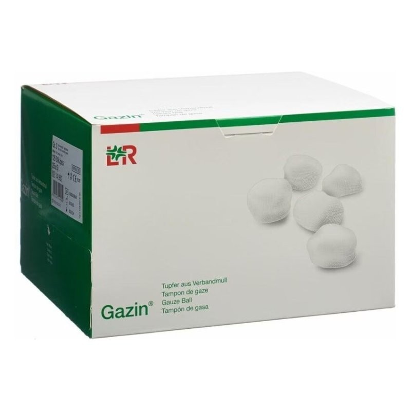 Tampon stáčený - sterilní, Gazin, 5 ks (3+2), vel. 4, 100 x 5 ks