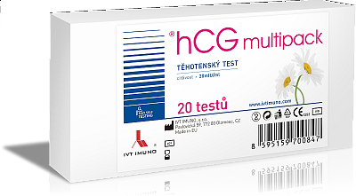 Tehotenský test, hCG multipack, 20 ks