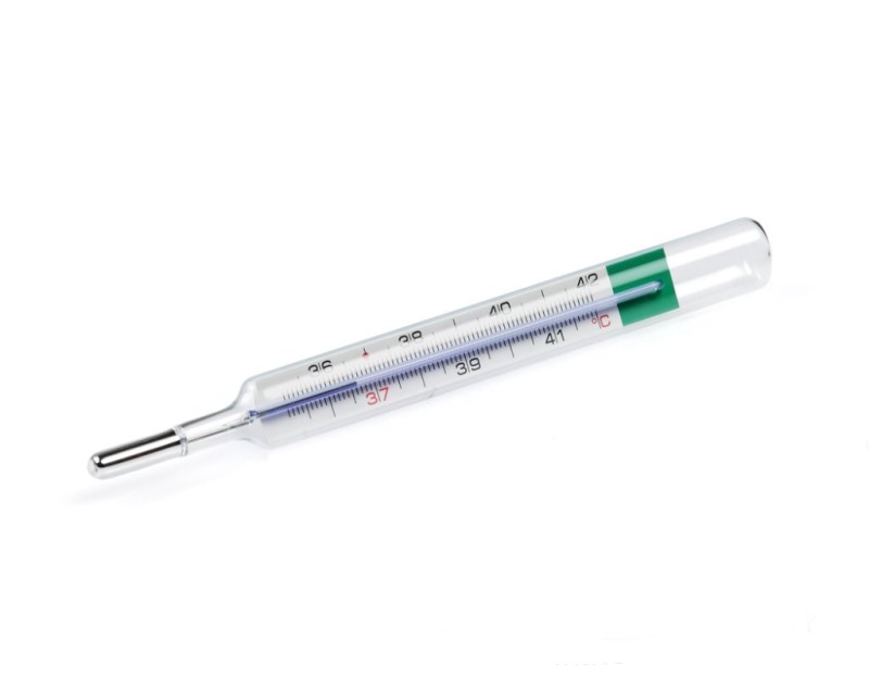 Teplomer v púzdre sklenený bez ortuti(galium)