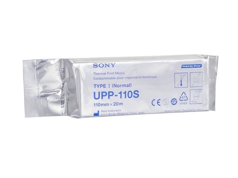 Termocitlivý papír Sony UPP-110S, 110 mm x 20 m, matný povrch