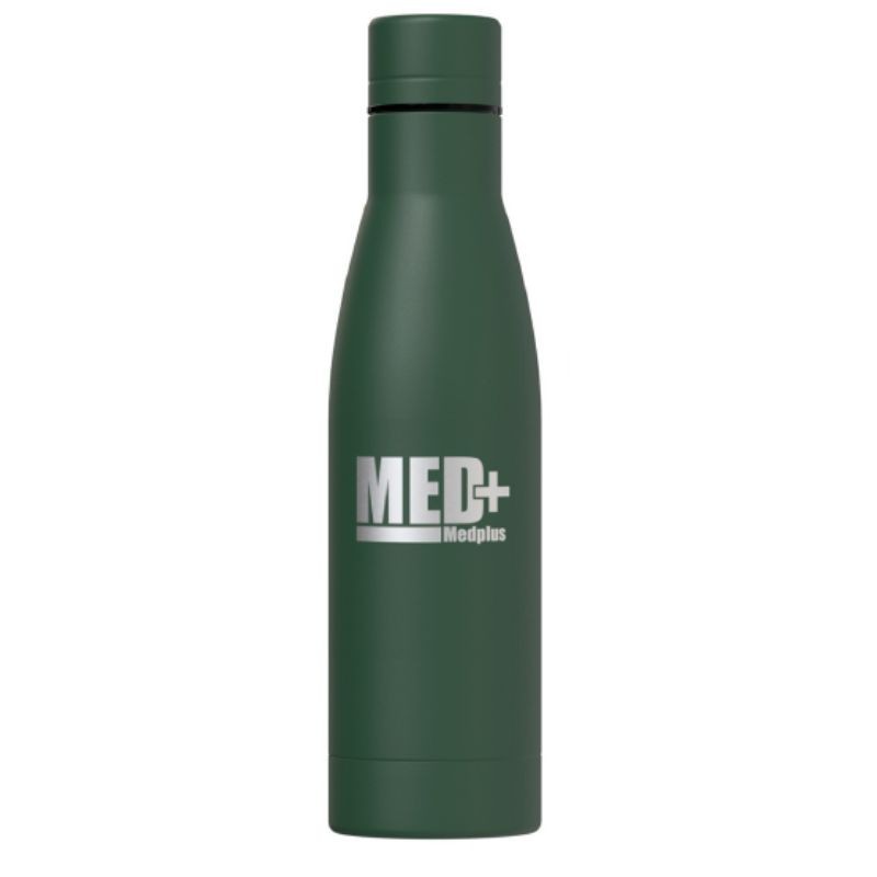 Termoska s pogumovaným povrchem Medplus 750 ml, zelená
