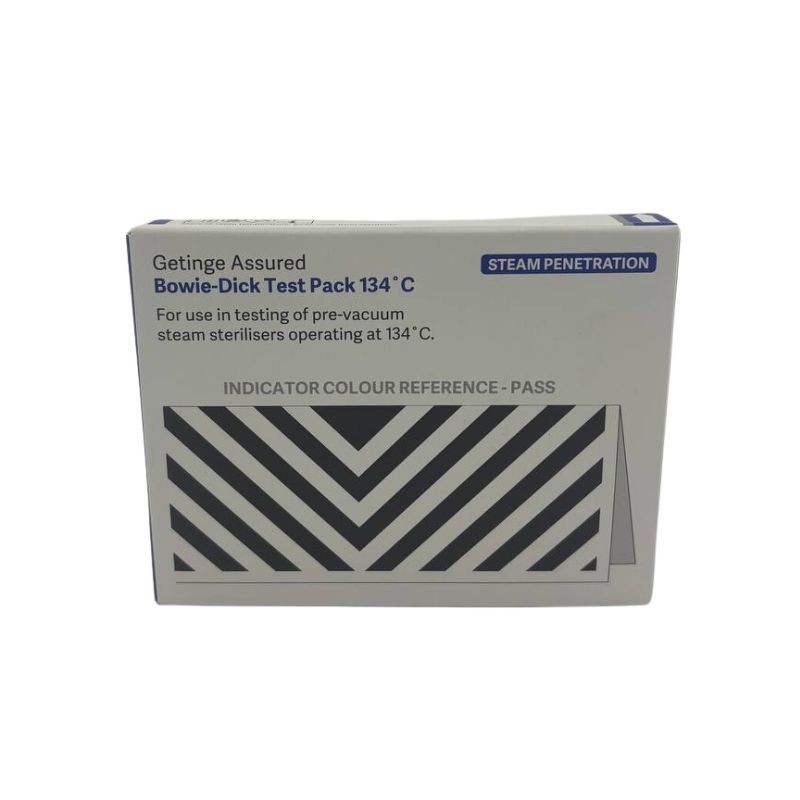 Test sterilizace pára BD Getinge, typ 2, norma EN 285, balíček jednorázový, 30 ks