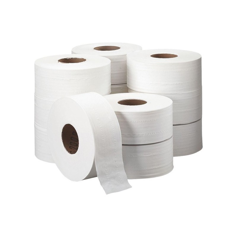 Toaletní papír Jumbo S, 19 cm, 2-vrstvý, 12 ks
