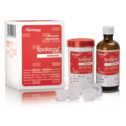 UKONČENÁ VÝROBA Spofacryl A2, 100 g prášku+100 ml tekutiny