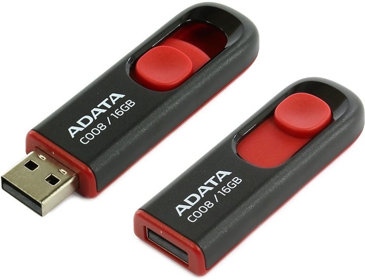 USB flash disk ADATA C008 8GB čierny