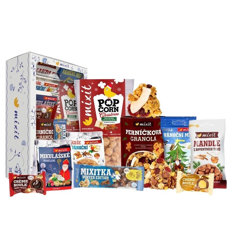 Vánoční dárková sada – Degustační výběr Mixit 715 g