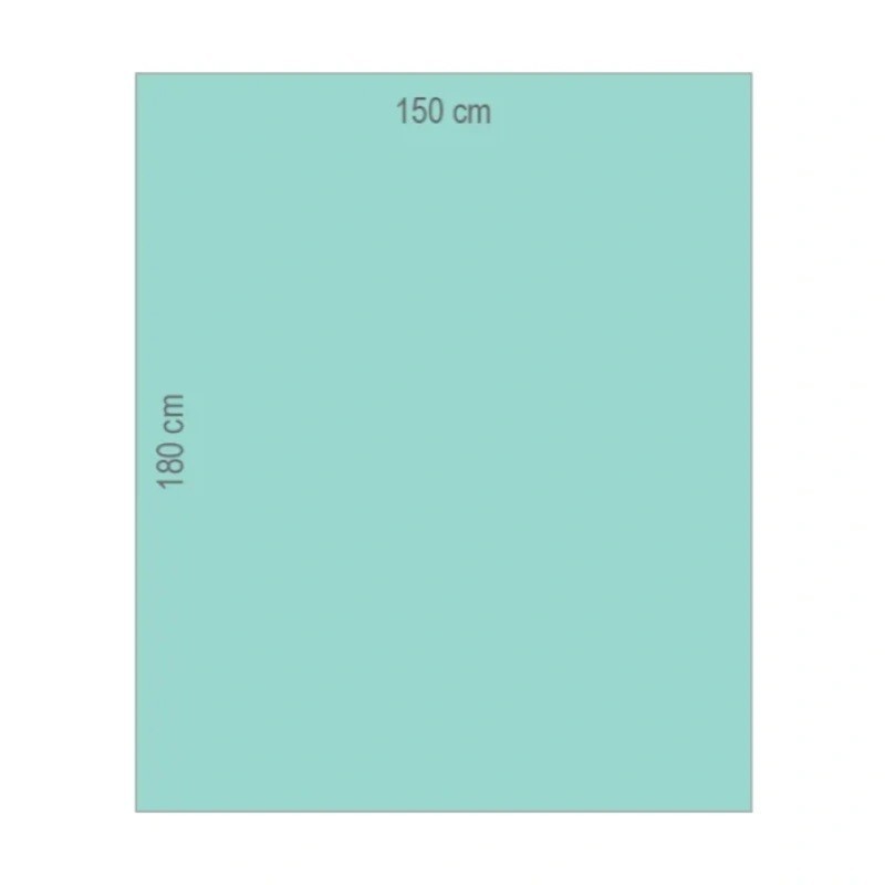 Variabilní krycí rouška Raucodrape® PRO, 2-vrstvá, samolepící, sterilní, 150 x 180 cm, 19ks