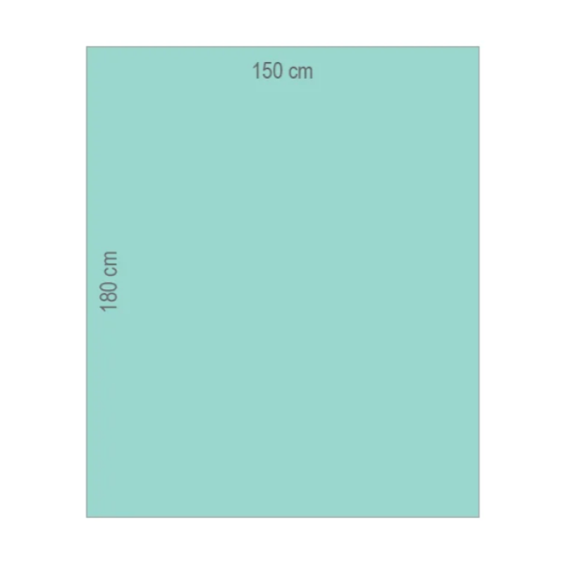 Variabilní krycí rouška Raucodrape® PRO, 2-vrstvá, samolepící, sterilní, 150 x 180 cm, 20 ks