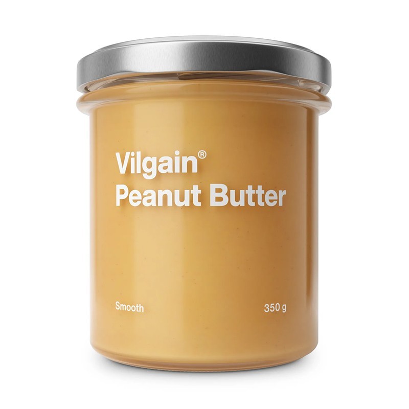 Vilgain Arašídové máslo BIO jemné arašídy 350 g