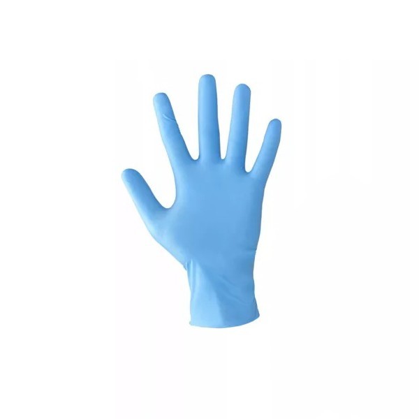 Vyšetrovacie rukavice Flower nitril, nepudrované, modré, veľ. XL, 100 ks