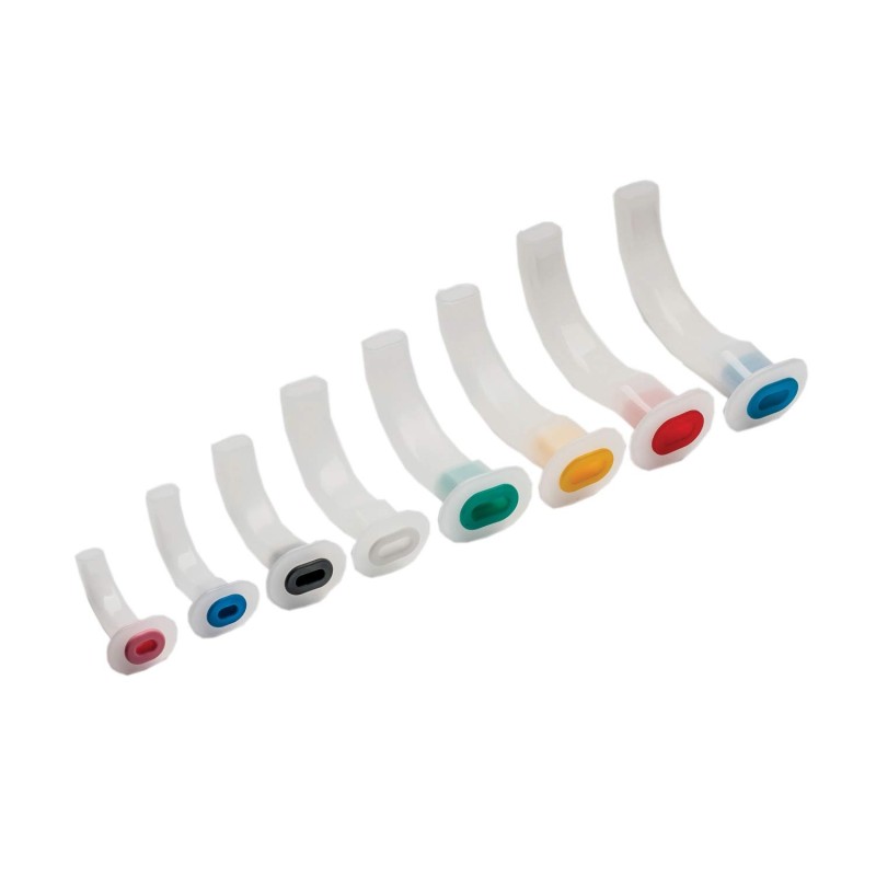 Vzduchovod ústní č. 4 Guedel, 100 mm, červená, sterilní