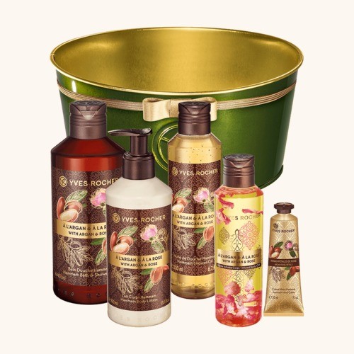 YVES ROCHER sada Argan & bio růže z Maroka