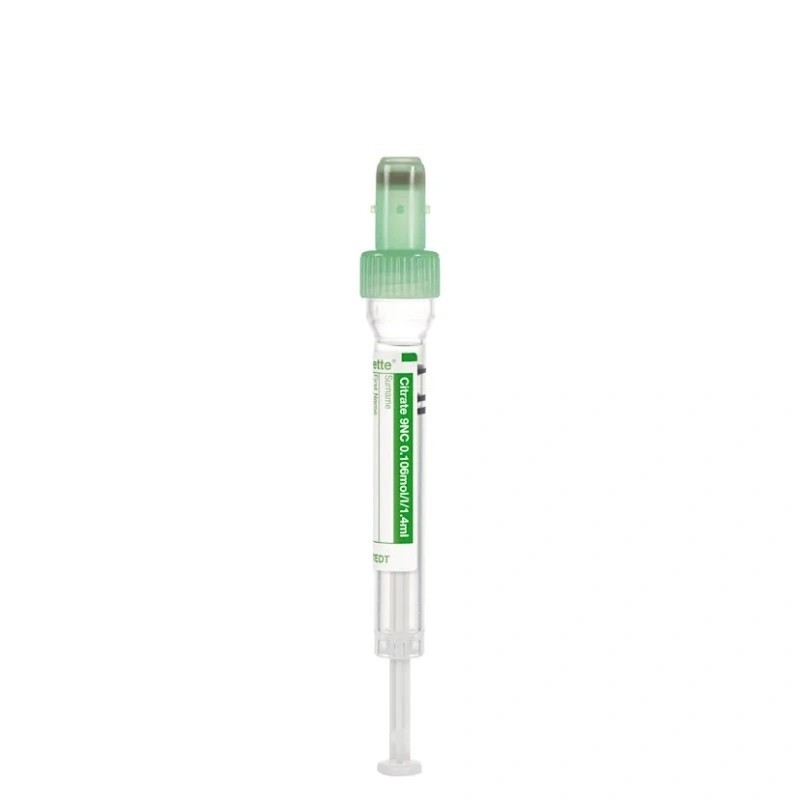 Zkumavka S-Monovette 1,4 ml, citrát 9NC 0,106 mol/l 3,2 %, 66 x 8 mm, štítek, PP, 50 ks, exp. 11/2026