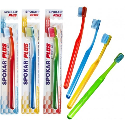 Zubní kartáček 3428 PLUS SPOKAR- extra měkký