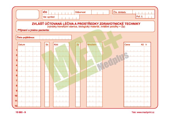 Zvlášť účtovaná léčiv-črv.tisk