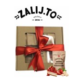 3x kaše 50 g (Perníčková, Jahodový cheesecake, Banán v čokoládě) 1x Mix lyofilizovaných jahod a banánů 20 g 1x Oříškový mix 60 g