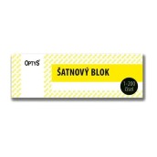 Blok šatňový  žltý