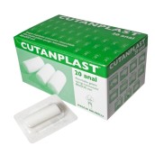 Cutanplast anal 80 x 30 mm, tvar válec, absorpční hemostatikum, 20 ks