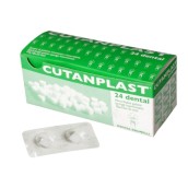 Cutanplast dental 10 x 10 x 10 mm,  absorpční hemostatikum, 24 ks