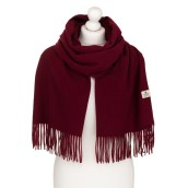 Dámsky elegantný šál v darčekovom balení, bordó