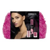 Dermacol sada - řasenka XXL volume + lak na nehty 5 days stay č. 53 + hyaluron matná rtěnka. č. 6
