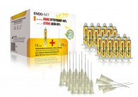 Endo-Set pro CITRIC ACID 40%, 20 x 5 ml, 20 ks výplachových jehel