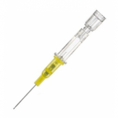 Introcan I.V. periférna žilová kanyla rovná Luer Lock 24 G 0,7 x 19 mm žltá, 1 ks