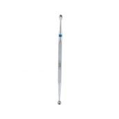 Jednorázová ostrá kyreta podle Jansena, dvojitá, 160 mm, kovová, 25 ks