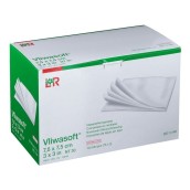 Kompresy netkaná textilie Vliwasoft, sterilní, 4vrstvy, 150 ks