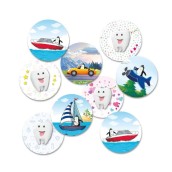 Nálepky pro dětské pacienty 50 ks