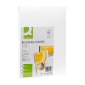 Obálka pre zadnú stranu A4, 250 g, lesklá biela (bal.100ks)