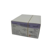 PGA Resorba fialový 6/0 (0,7) 45 cm DRT12, 24 ks