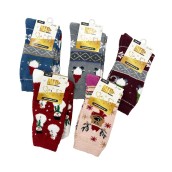 Ponožky Medplus vianočné unisex, veľ. 39/42, 1 pár