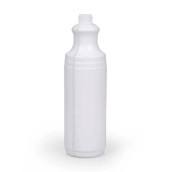 Prázdná láhev H06/SP/ HDPE, bílá s průhledítkem 1 l