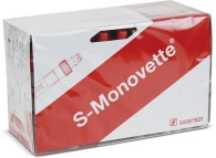 S-Monovette 4,9ml aktivátor zrážania - Serum, biela, 50 ks