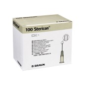 Sterican-tupá BBraun, pro proplachy kanálků, 27G 0,4 x 25 mm, 100 ks