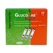 Testovací proužky pro glukometr Glucolab, 50 ks
